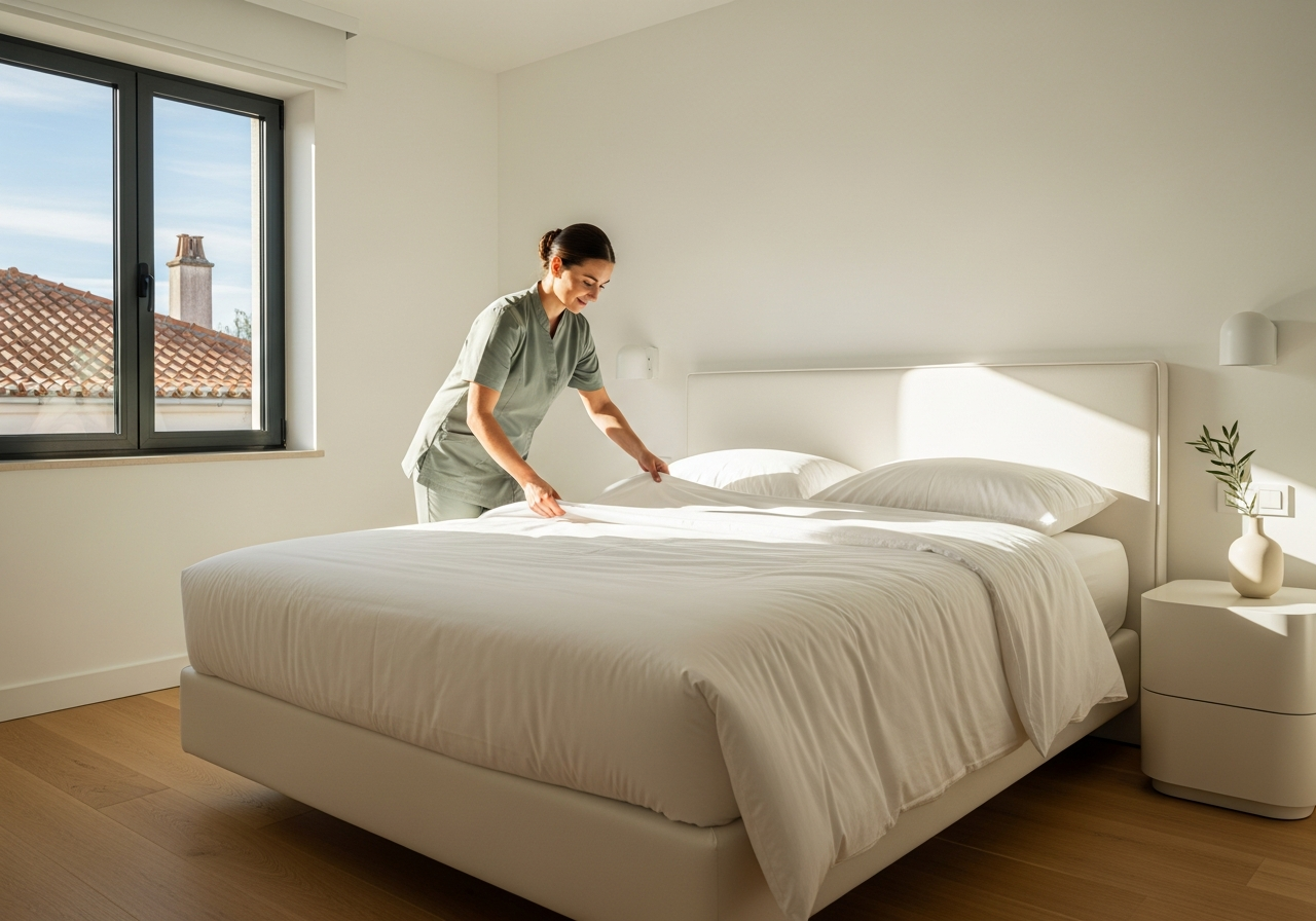 Arrumação de quarto